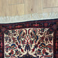 Orientteppich handgeknüpft 100x63 cm Bidjar Korkwolle