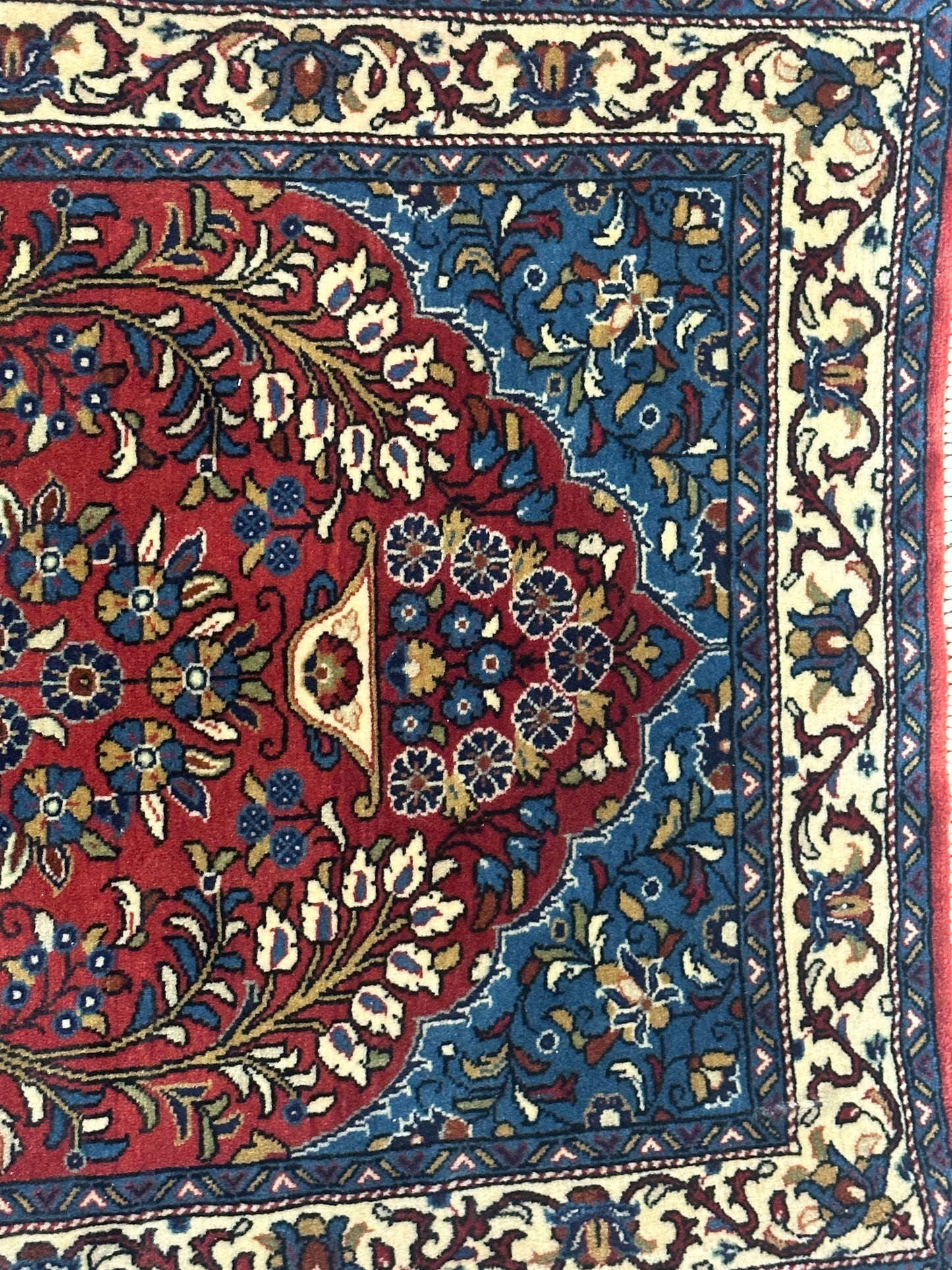 Handgeknüpfter Perser Orientteppich Bidjar, 125x70cm