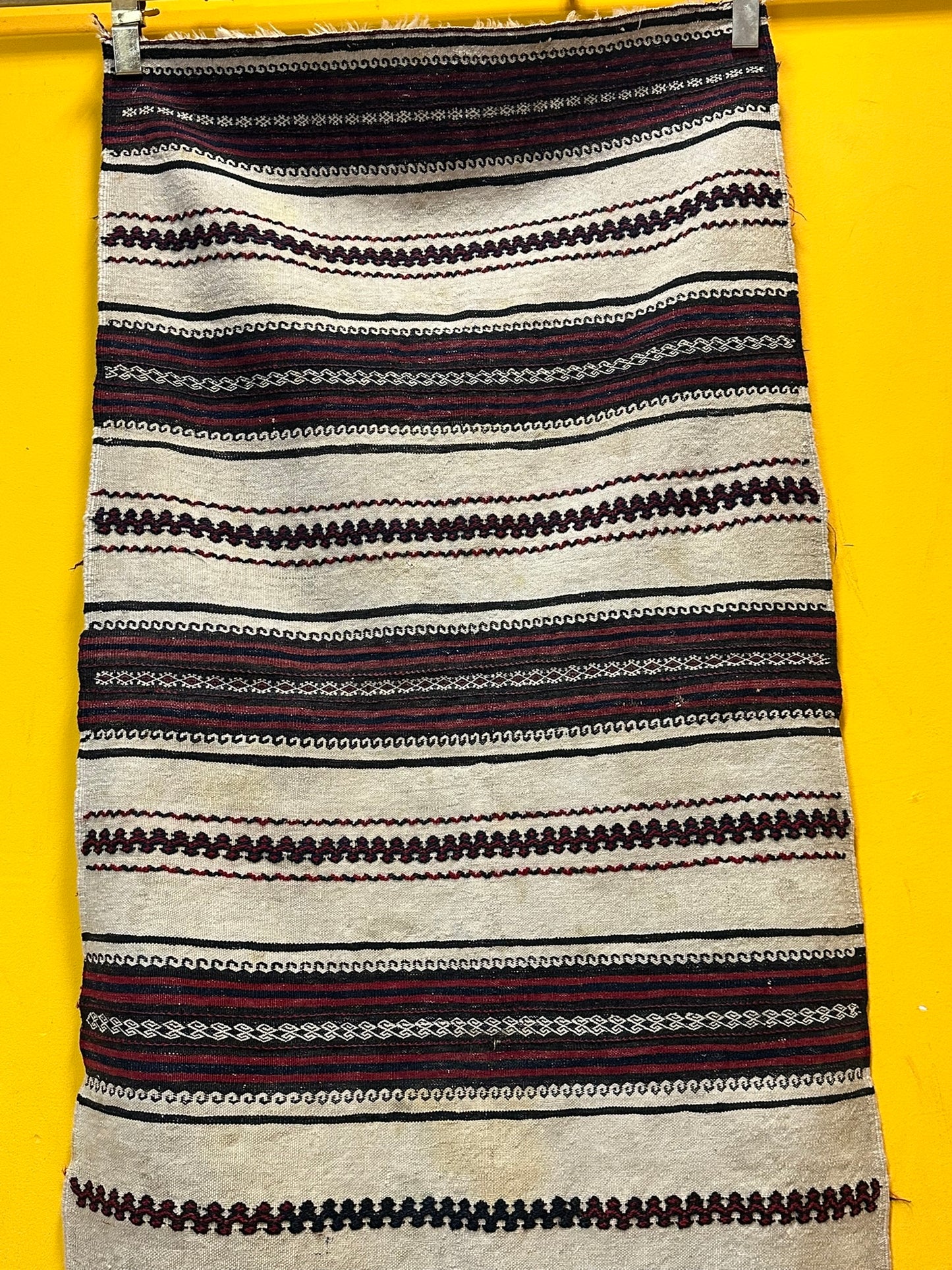 Orientteppich handgeknüpft 152x83 cm Kelim Schurwolle