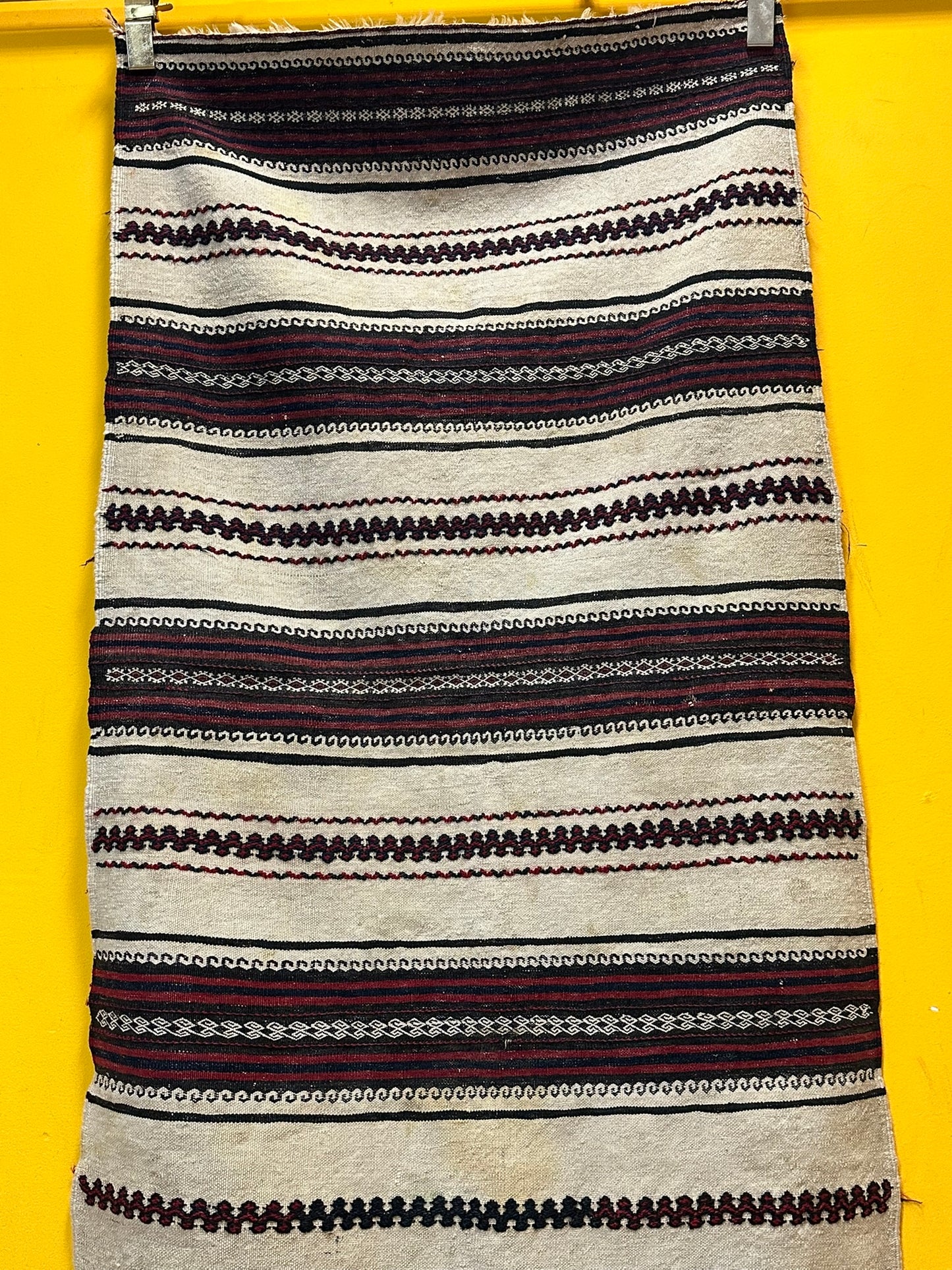 Orientteppich handgeknüpft 152x83 cm Kelim Schurwolle