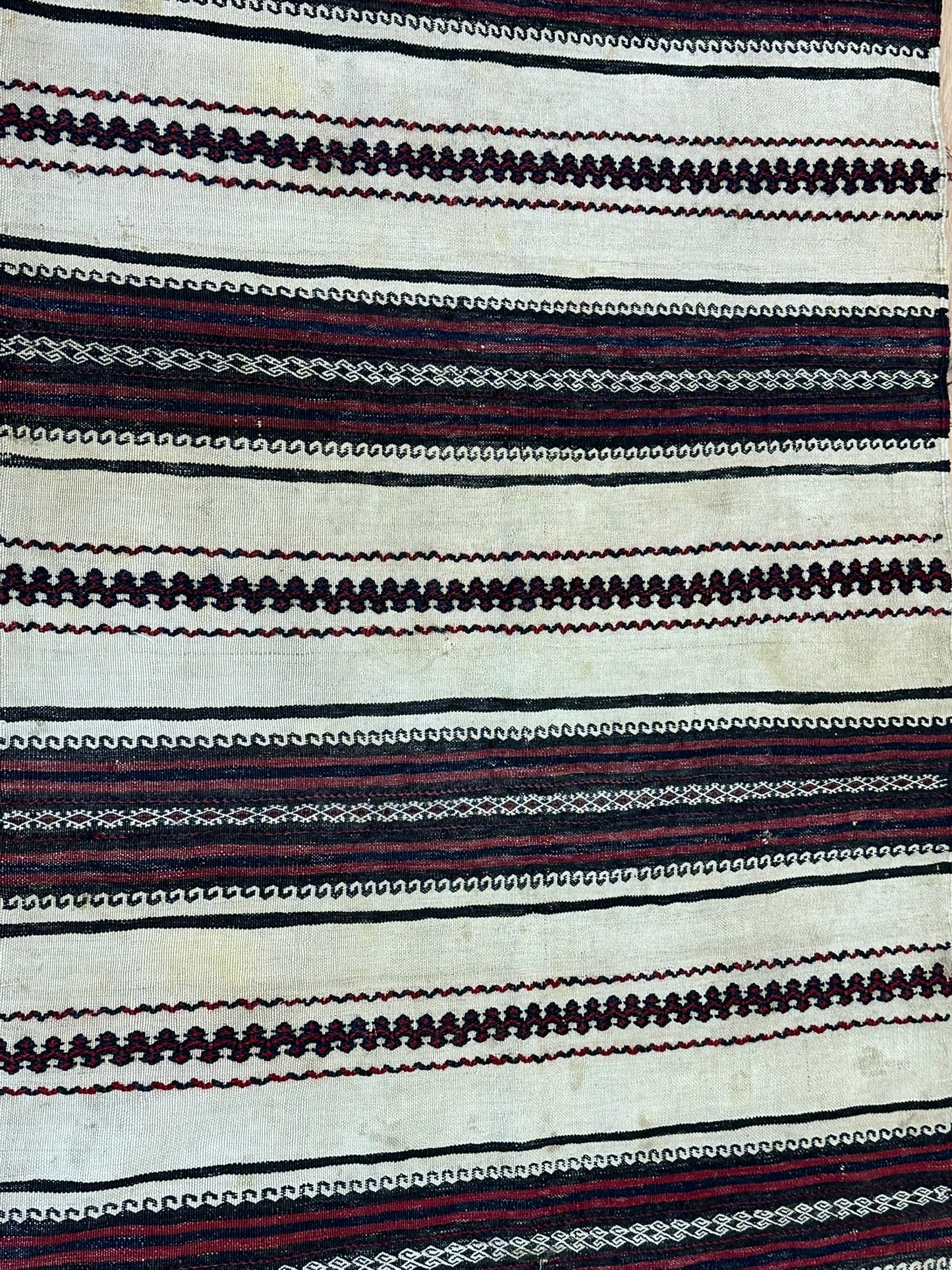 Orientteppich handgeknüpft 152x83 cm Kelim Schurwolle