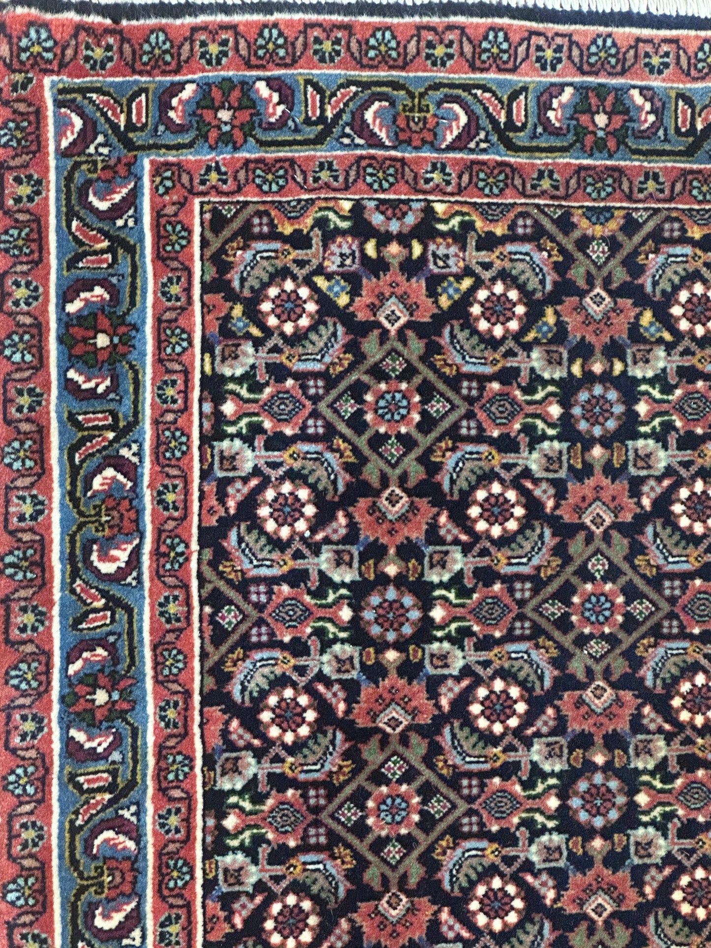 Handgeknüpfter Perser Orientteppich Bidjar, 145x60cm