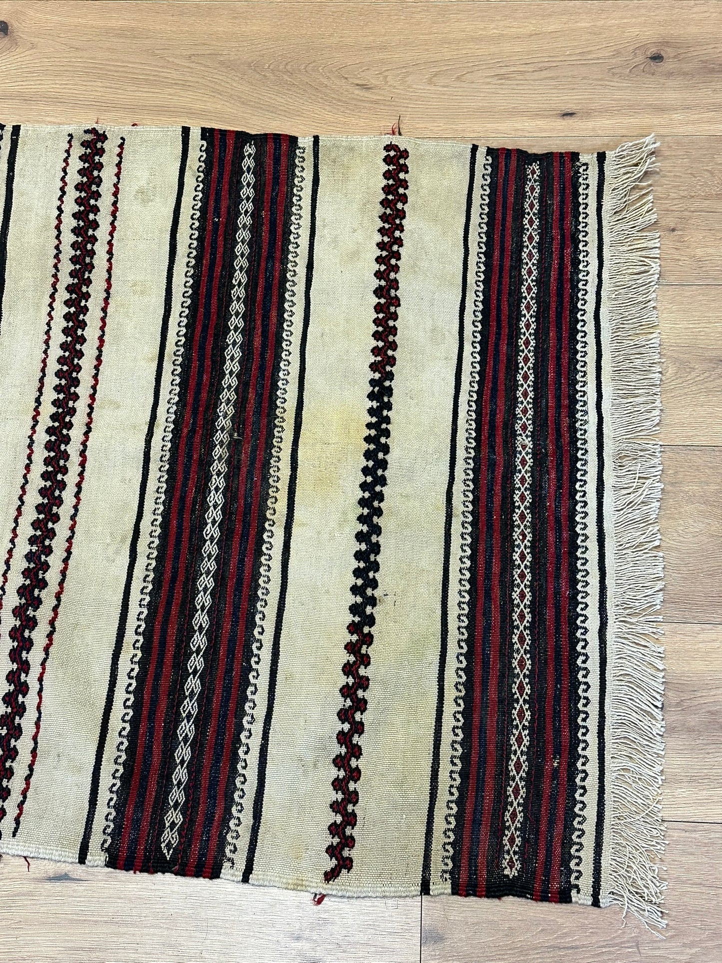 Orientteppich handgeknüpft 152x83 cm Kelim Schurwolle