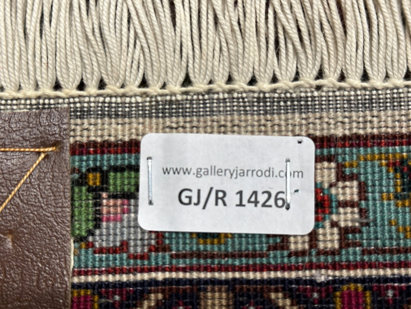 Handgeknüpfter Perser Orientteppich Täbriz 50er Kork Medaillon 148x107 cm