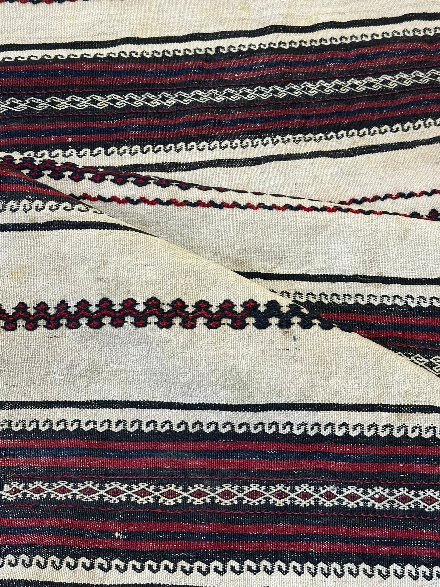 Orientteppich handgeknüpft 152x83 cm Kelim Schurwolle