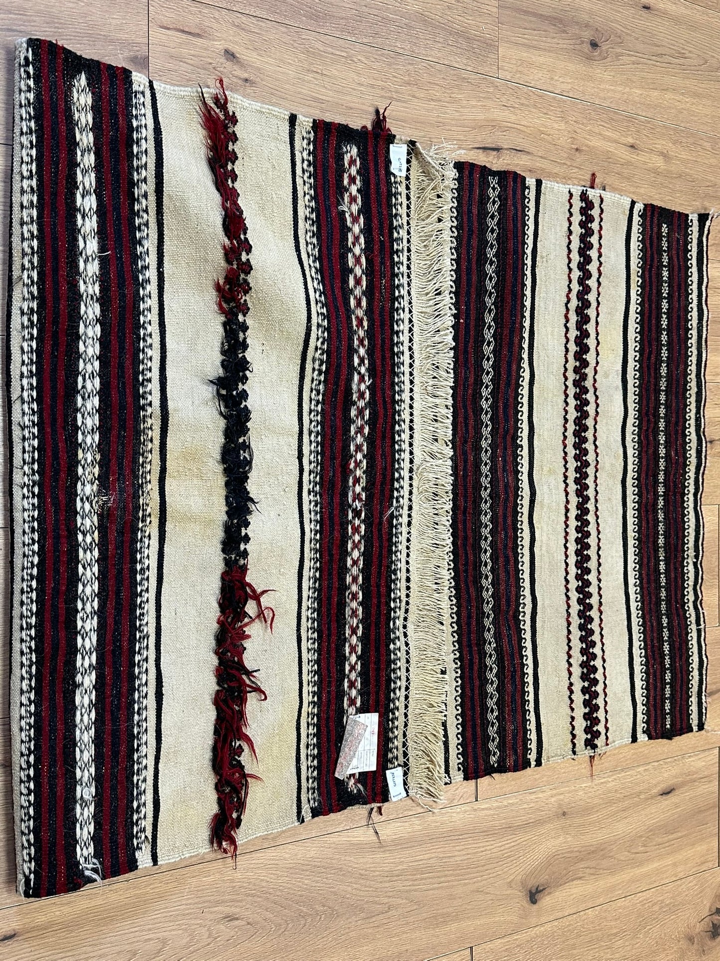 Orientteppich handgeknüpft 152x83 cm Kelim Schurwolle