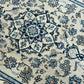 Orientteppich handgeknüpft Nain mit Seide 140x90 cm
