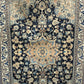 Orientteppich handgeknüpft 124x87 cm Nain mit Seide
