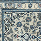 Orientteppich handgeknüpft Nain mit Seide 140x90 cm