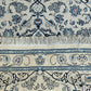 Orientteppich handgeknüpft Nain mit Seide 140x90 cm