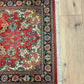 Orientteppich handgeknüpft Ghom Korkwolle 205x70 cm