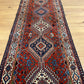 Orientteppich handgeknüpft Gaschgai Läufer 247x76 cm