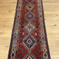 Orientteppich handgeknüpft Gaschgai Läufer 247x76 cm