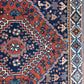 Orientteppich handgeknüpft Gaschgai Läufer 247x76 cm