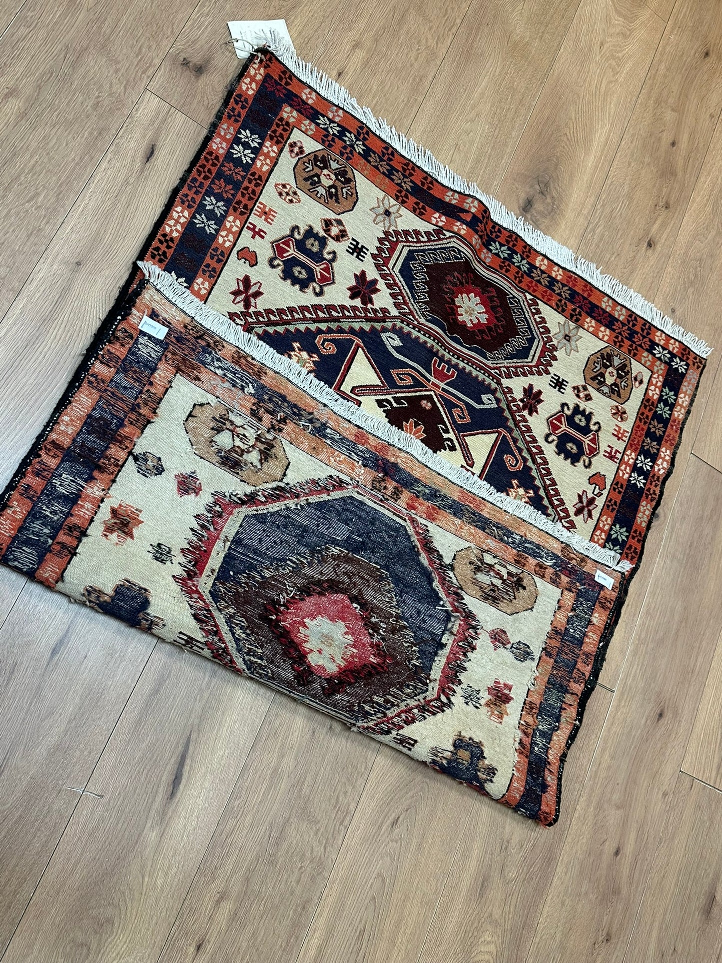 Orientteppich handgeknüpft 147x100 cm Sumack Schurwolle
