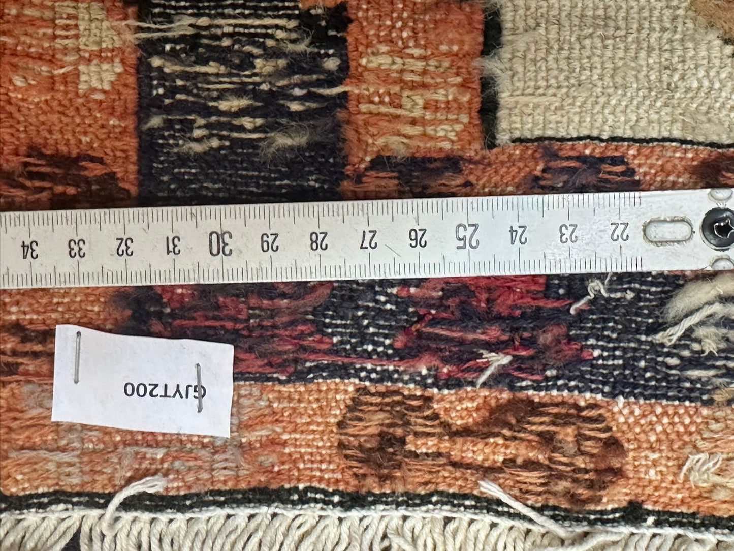 Orientteppich handgeknüpft 147x100 cm Sumack Schurwolle