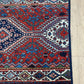 Orientteppich handgeknüpft Gaschgai Läufer 247x76 cm