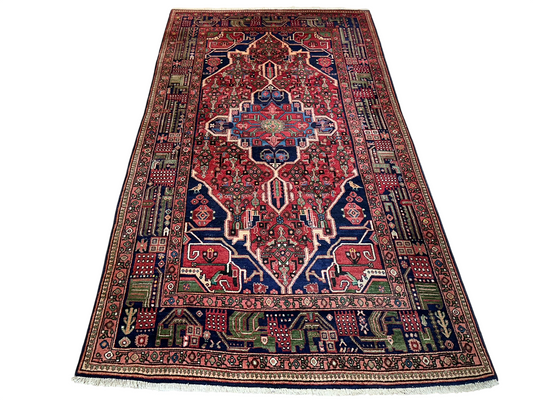 Orientteppich handgeknüpft Bidjar Naturfarben 295x160 cm