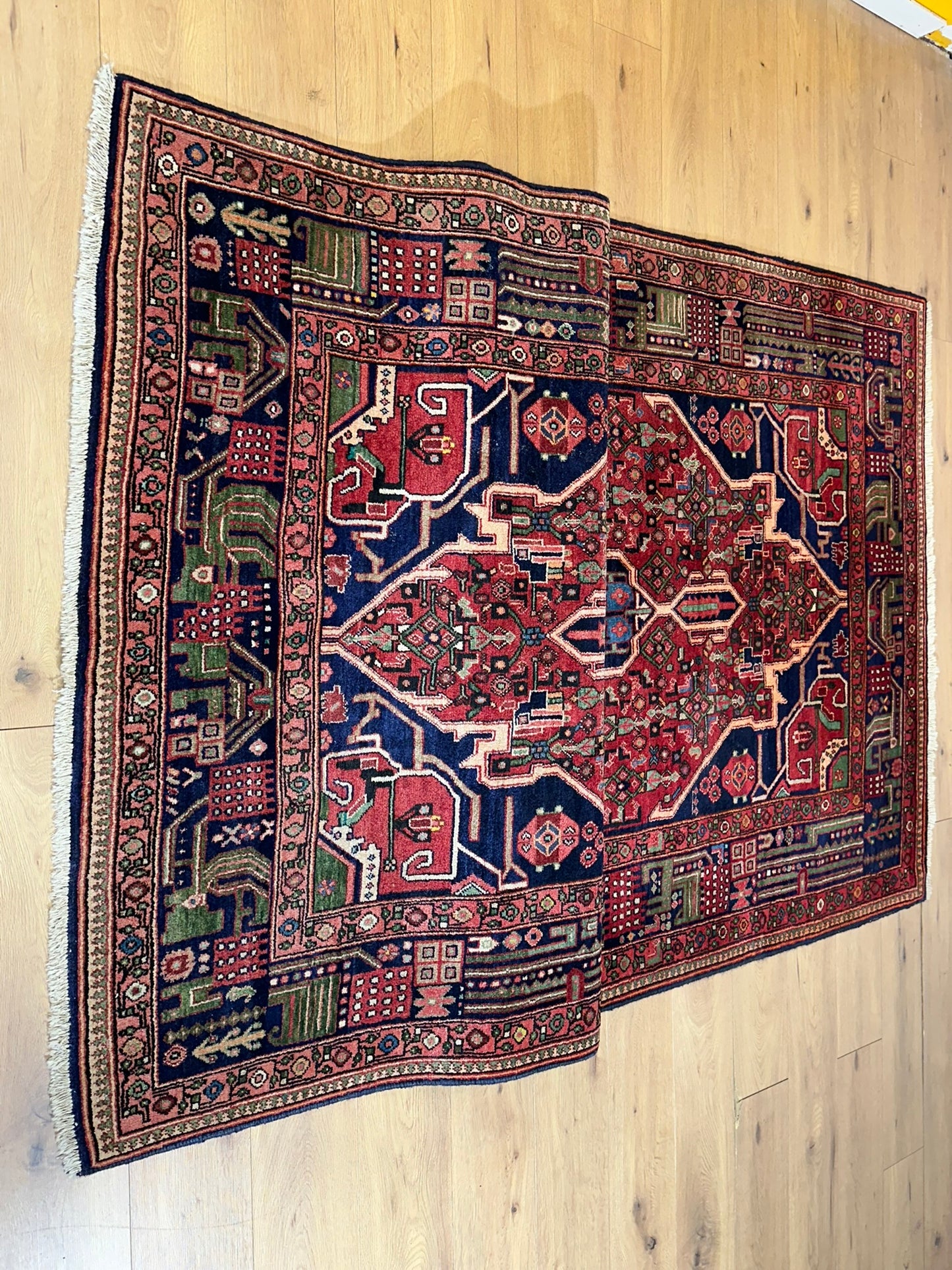 Orientteppich handgeknüpft Bidjar Naturfarben 295x160 cm