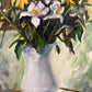 Staudt (1993) Ölgemälde Stillleben Sommerlicher Blumenstrauß 66x47cm
