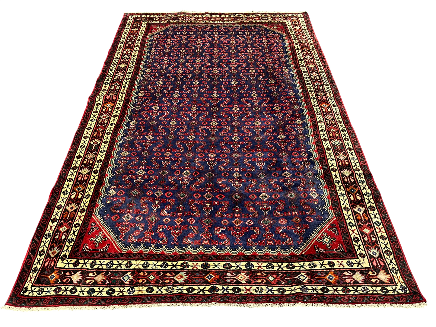 Orientteppich handgeknüpft Hamadan 308x212 cm