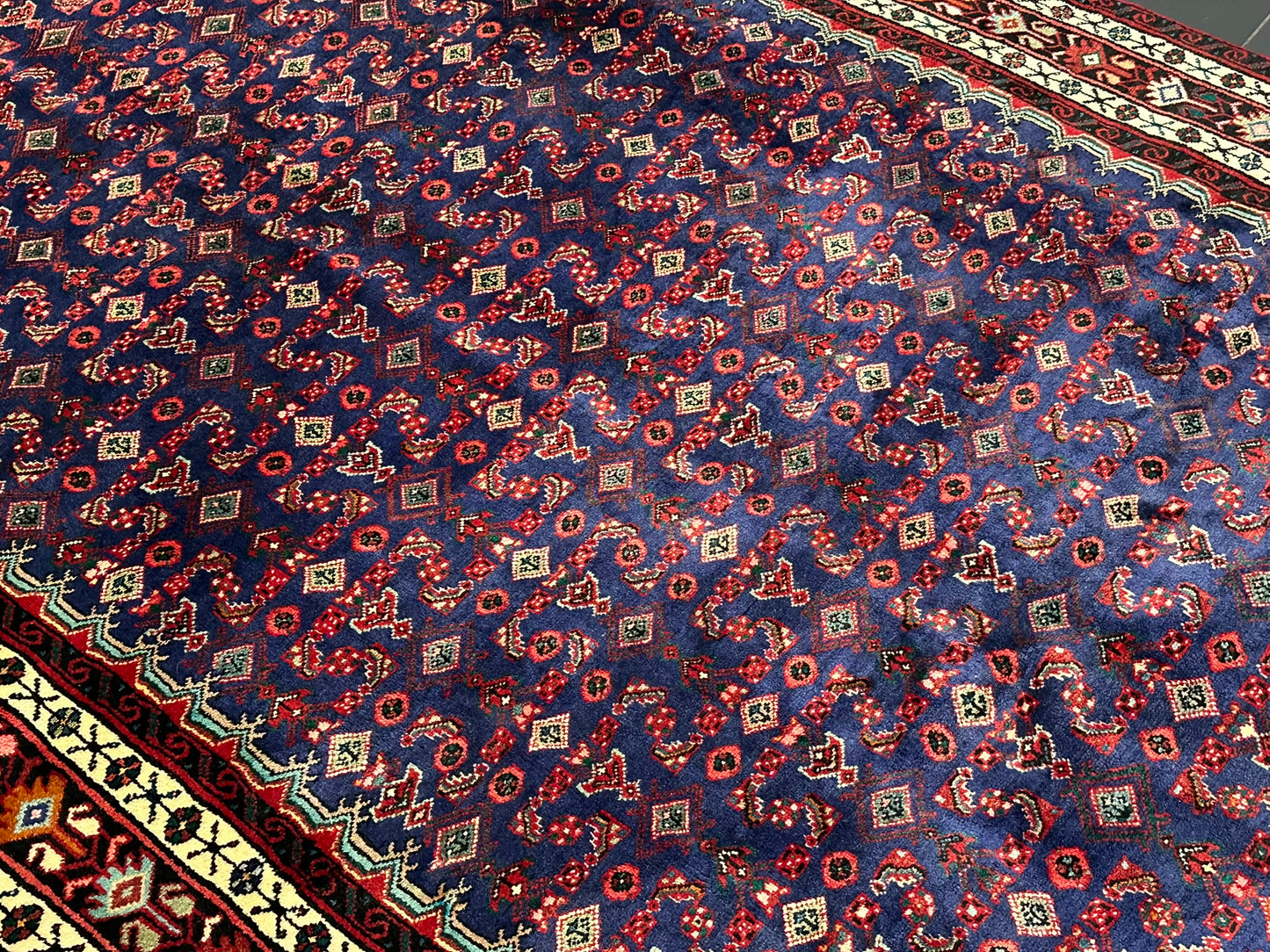 Orientteppich handgeknüpft Hamadan 308x212 cm
