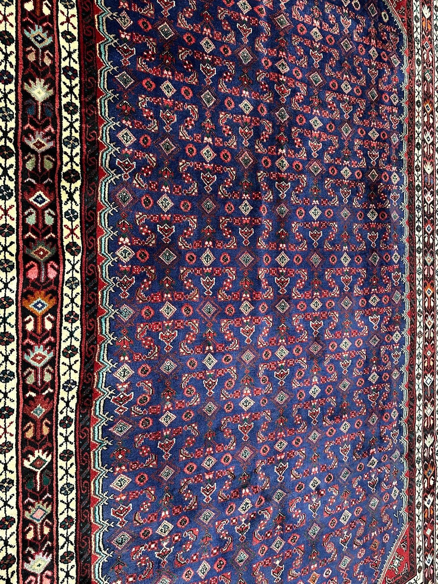 Orientteppich handgeknüpft Hamadan 308x212 cm