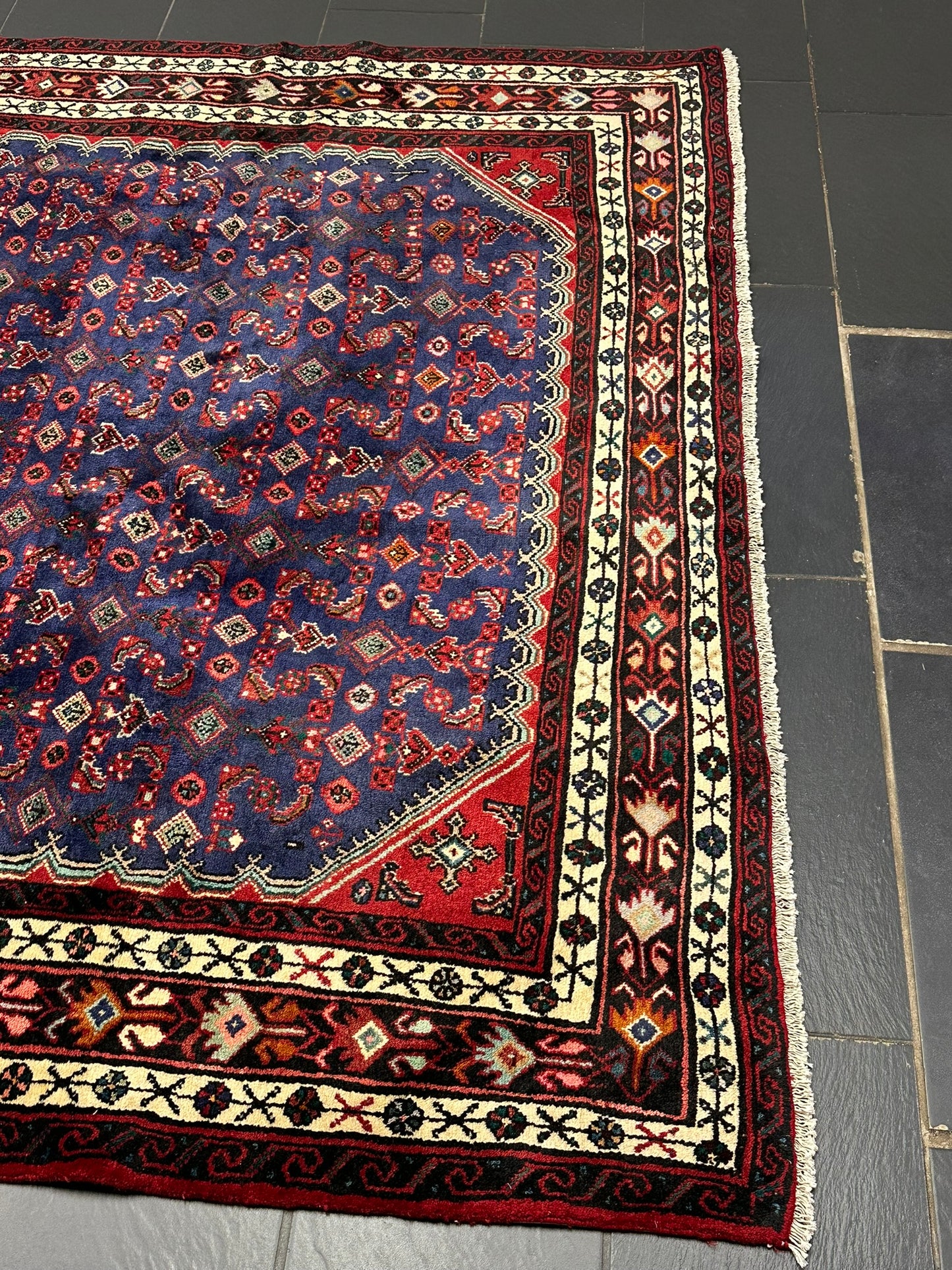 Orientteppich handgeknüpft Hamadan 308x212 cm