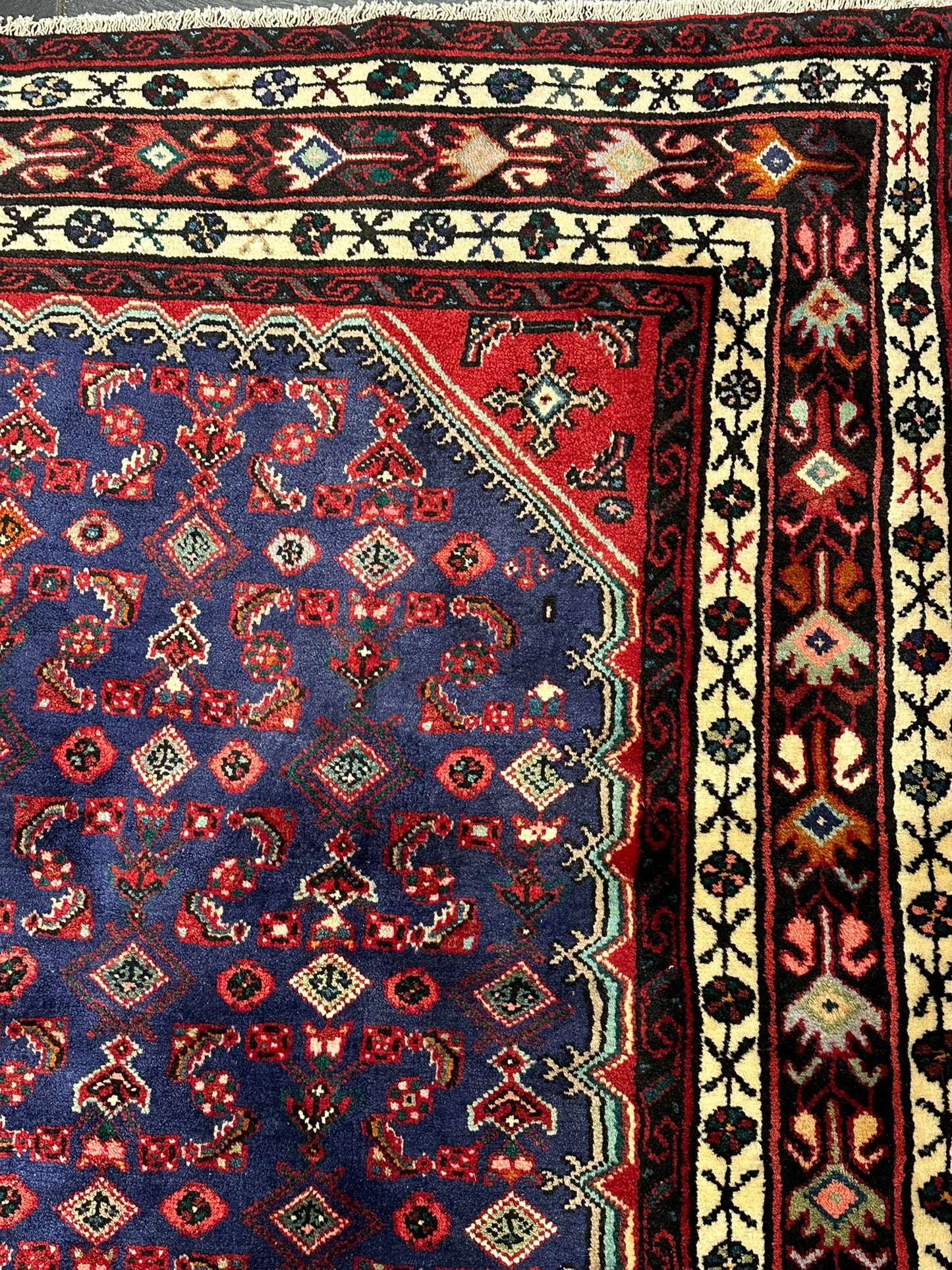 Orientteppich handgeknüpft Hamadan 308x212 cm
