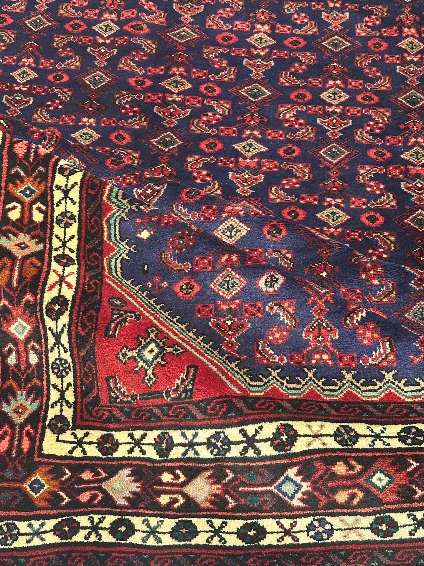 Orientteppich handgeknüpft Hamadan 308x212 cm