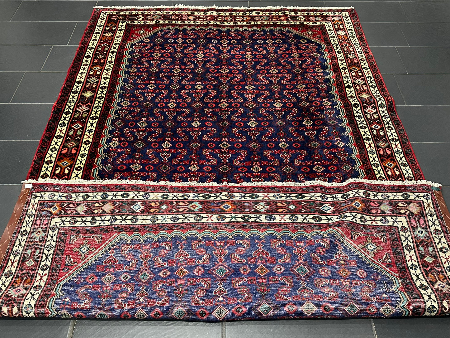 Orientteppich handgeknüpft Hamadan 308x212 cm