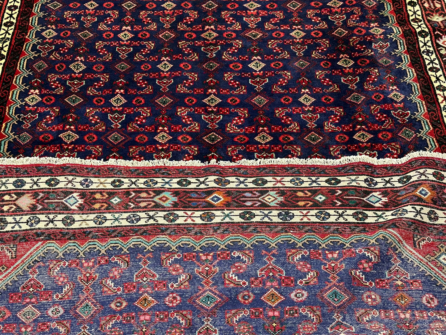 Orientteppich handgeknüpft Hamadan 308x212 cm