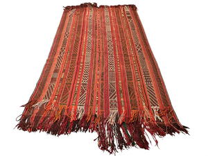 Orientteppich handgewebt Kelim Naturfarben 307x185 cm