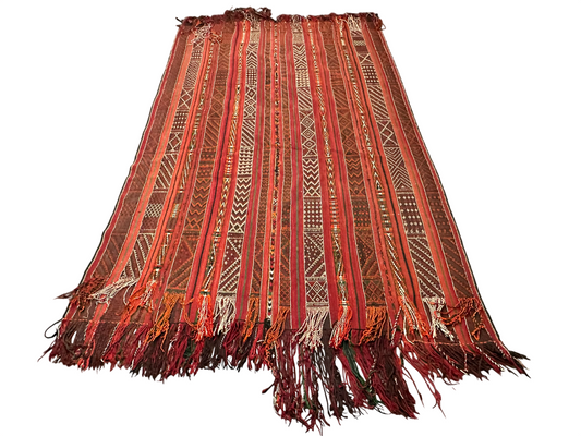 Orientteppich handgewebt Kelim Naturfarben 307x185 cm