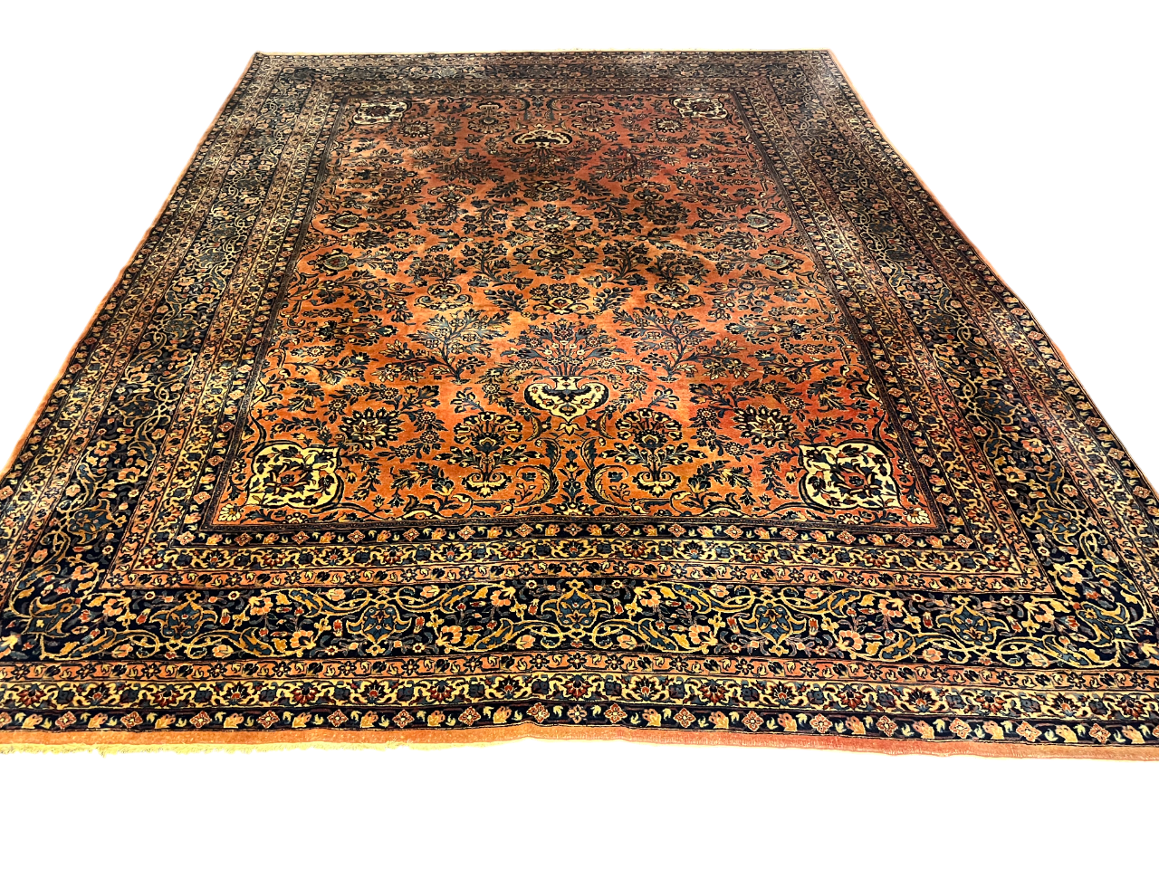 Perserteppich Orientteppich Handgeknüpfter Teppich Sarough 400x305cm