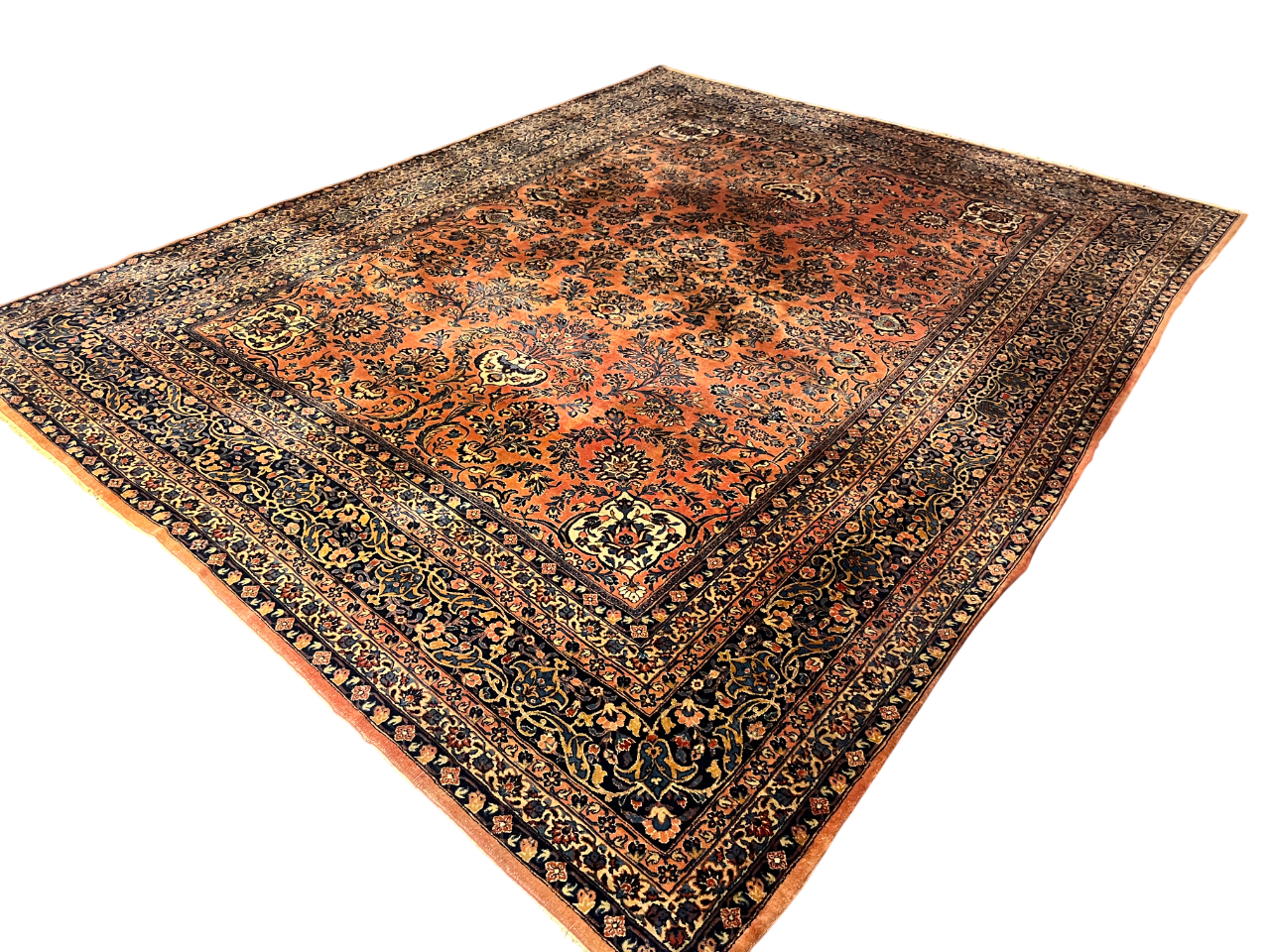 Perserteppich Orientteppich Handgeknüpfter Teppich Sarough 400x305cm