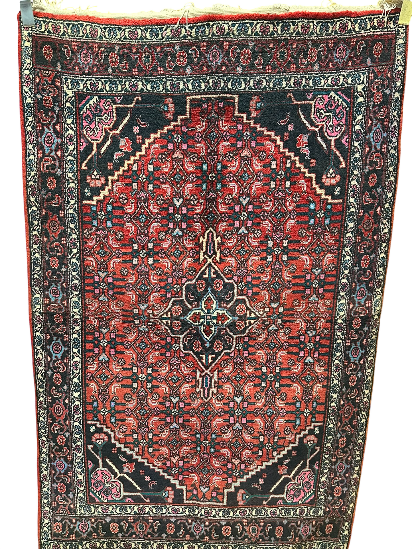 Orientteppich handgeknüpft 157x104 cm Bidjar Schurwolle