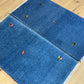 Indo Gabbeh Orientteppich handgeknüpft 125x66/123x66 cm