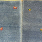 Indo Gabbeh Orientteppich handgeknüpft 125x66/123x66 cm