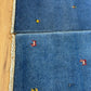 Indo Gabbeh Orientteppich handgeknüpft 125x66/123x66 cm