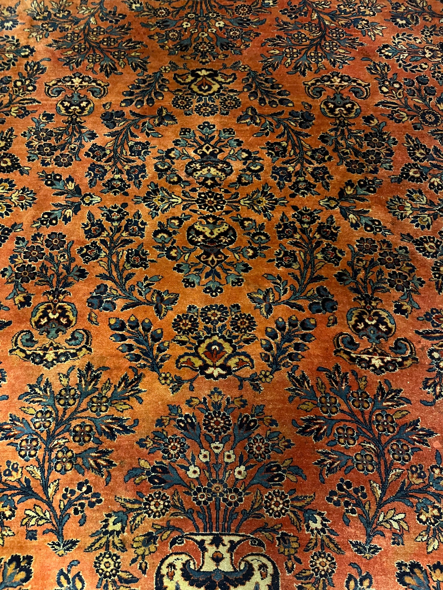 Perserteppich Orientteppich Handgeknüpfter Teppich Sarough 400x305cm