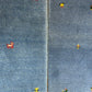 Indo Gabbeh Orientteppich handgeknüpft 125x66/123x66 cm