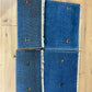 Indo Gabbeh Orientteppich handgeknüpft 125x66/123x66 cm