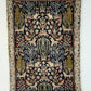 Orientteppich handgeknüpft Seide Lebensbaum Tiermotiv 126x87 cm