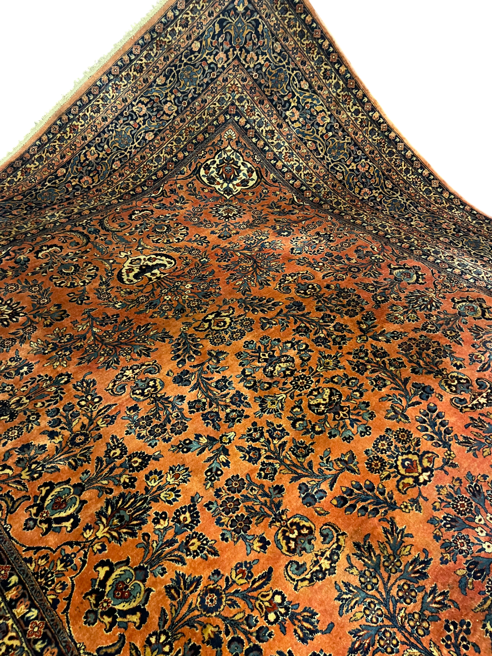 Perserteppich Orientteppich Handgeknüpfter Teppich Sarough 400x305cm