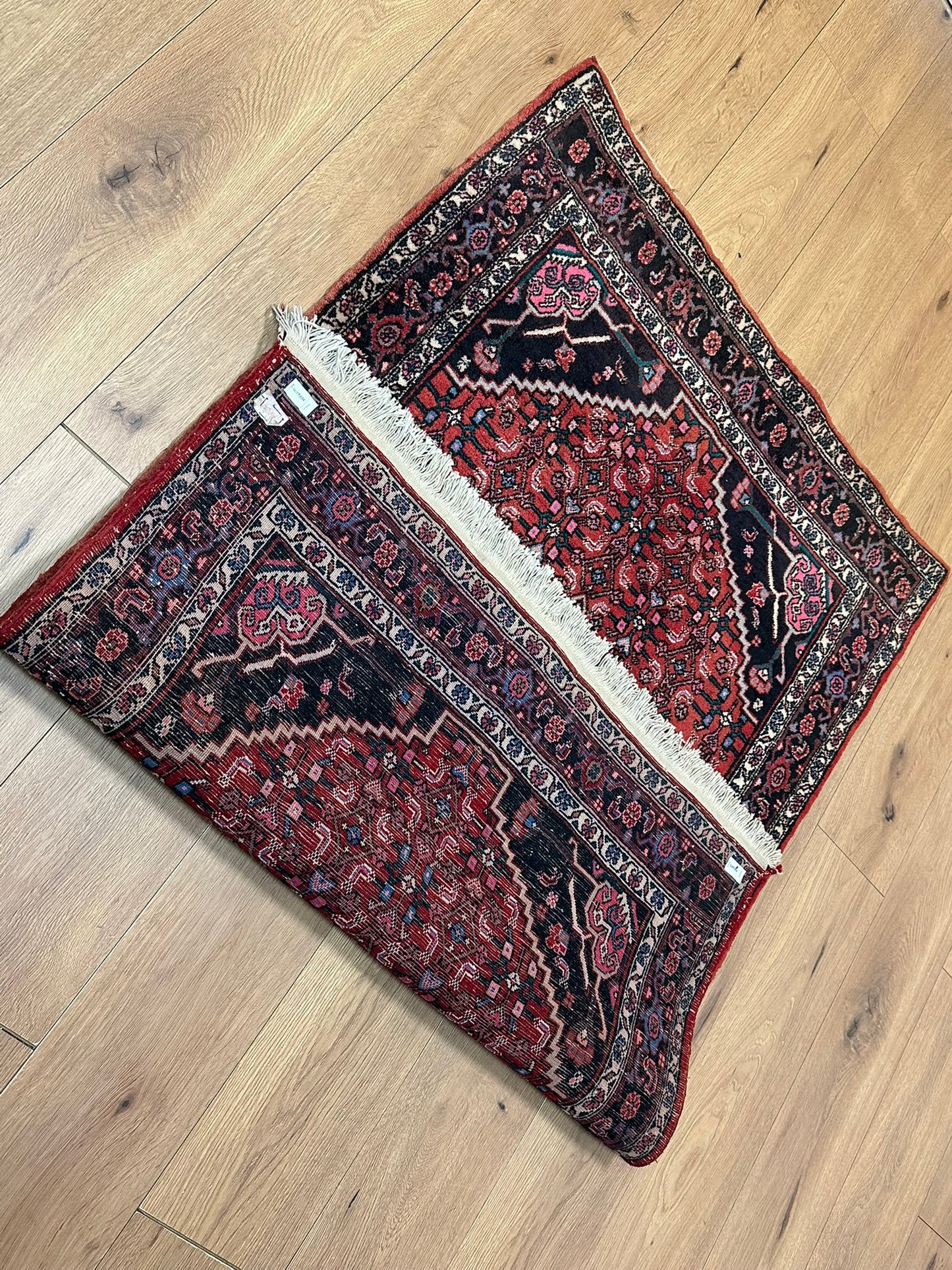 Orientteppich handgeknüpft 157x104 cm Bidjar Schurwolle