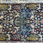 Orientteppich handgeknüpft Seide Lebensbaum Tiermotiv 126x87 cm