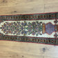 Orientteppich handgeknüpft 123x48 cm Ghom Seide