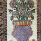 Orientteppich handgeknüpft 123x48 cm Ghom Seide