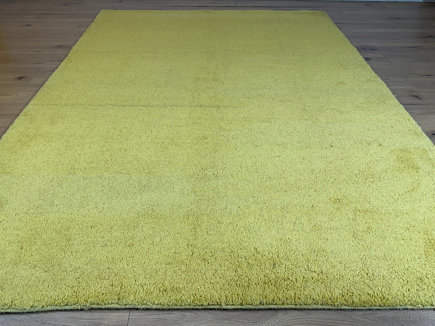 Indo Gabbeh Orientteppich handgeknüpft Gelb 240x177 cm